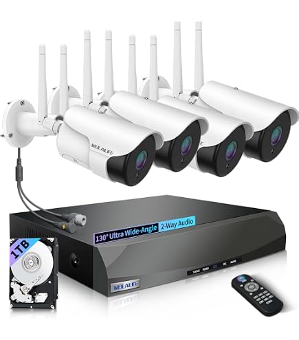 Amazon.com : Wireless Security Camera System,SMONET 1080P 8