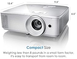 Optoma EH412 1080P HDR DLP Professional Projector