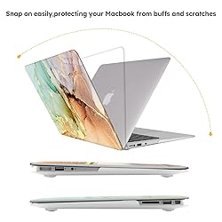 iCasso Compatible with MacBook Air 13 inch Case