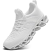 Mens Slip on Walking Running Shoes Blade Tennis Casual Fashion Sneakers Comfort Non Slip Work Sport Athletic Trainer