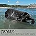 20L Waterproof Dry Bag 3 Pcs Set, TOTOBAY Roll Top Dry Sack w/ Free Waist Pouch & Phone Case - Keeps Gear Dry for Rafting, Kayaking, Beach, Boating, Hiking, Camping and Fishing