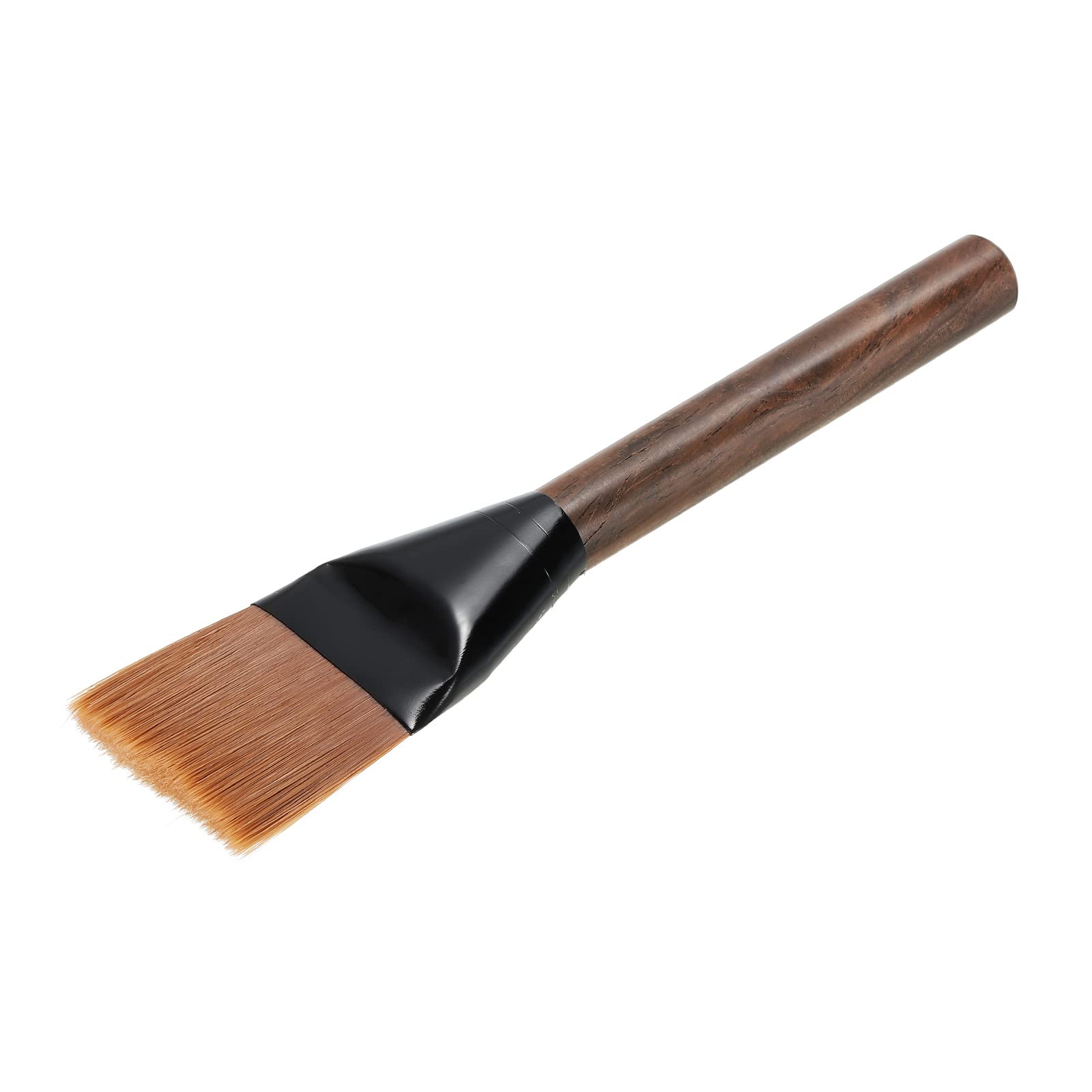 PATIKIL Guitar Cleaner Brush Large Sandalwood Flat Head Guitar String Cleaner Tool for Musical Instrument Dark Brown