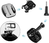 Fulushouxi 20 Pcs GoPro Mounts w/ 3M Pads Hero 11 10 9 8 7 6 5 4 3+ 2 Base Rods view 5