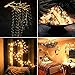 120 LEDs String Fairy Lights,6 Six-Ft Strands,20 Warm White LEDs per Strand,Flexible Copper Wire for Glowing Watering Can with Light,Waterproof,Battery Operated,8 Modes Remote Control with Timer