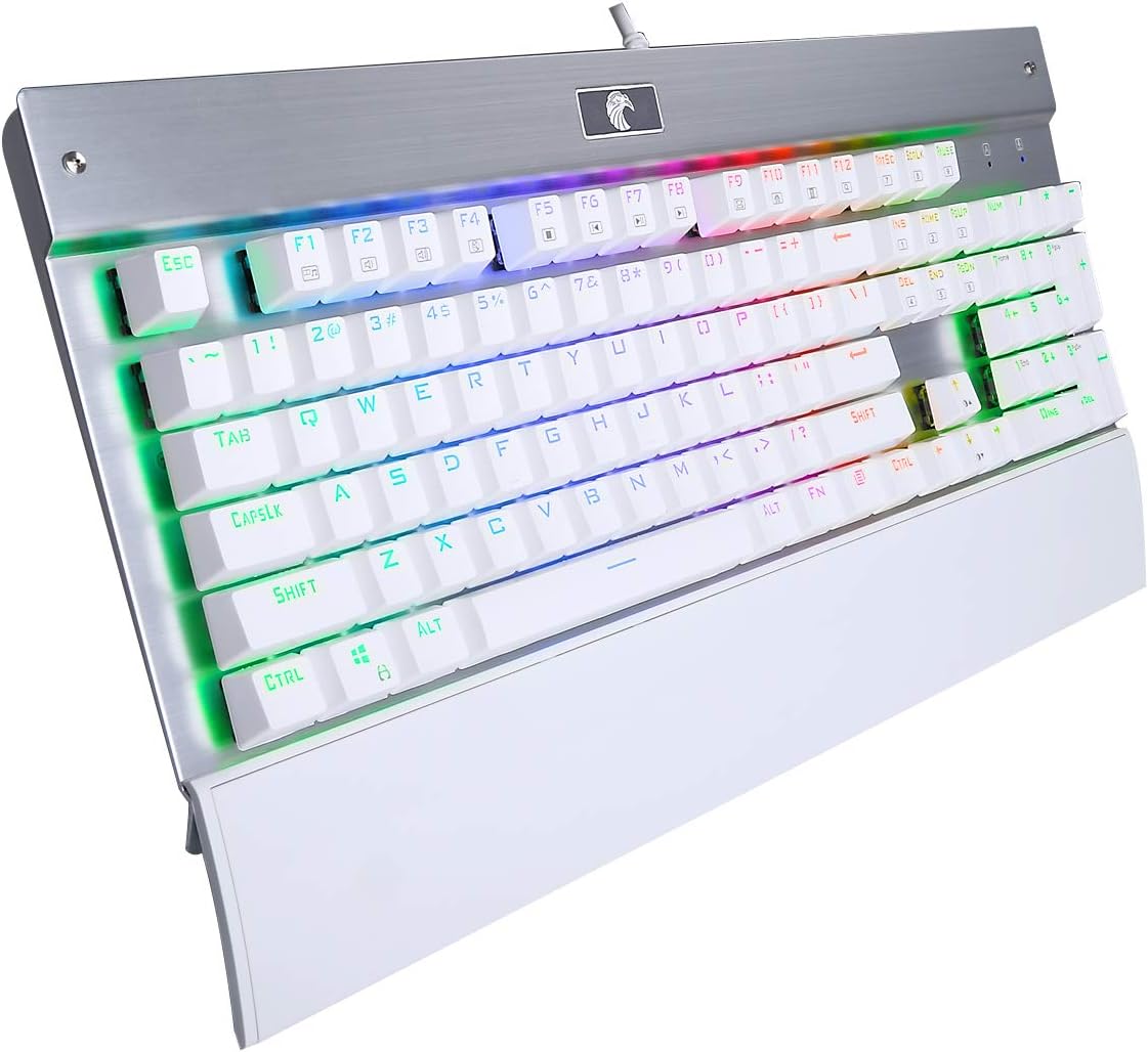 EYooso Z77 War Falcon Mechanical Gaming Keyboard Programmable RGB