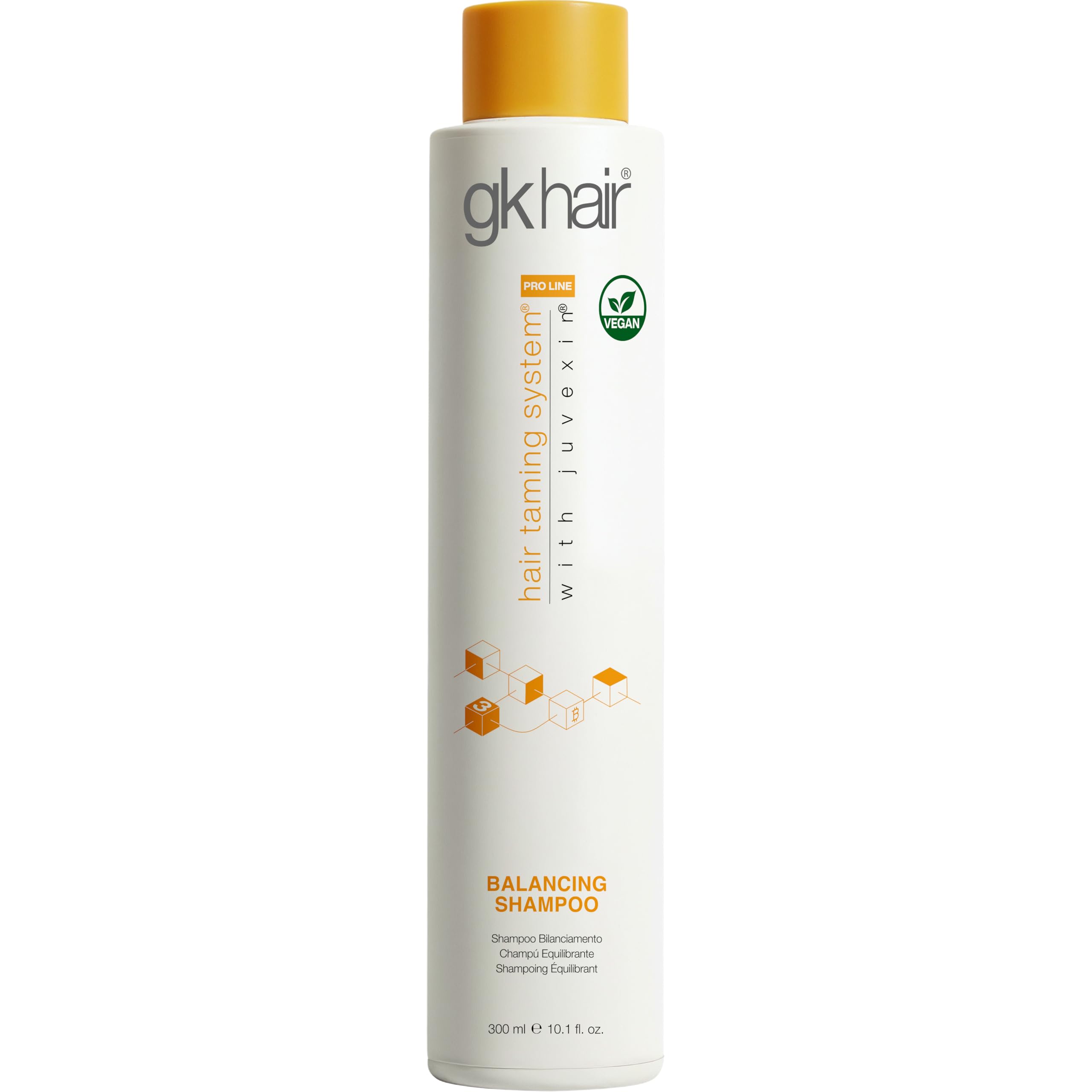 GK HAIR Global Keratin Balancing Shampoos clarifying For Oily Hair Deep Cleansing Restores pH Levels Ideal for Over Processed Sulphate Free Hair Shampoo - 300ml