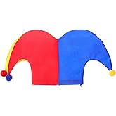 Zerodeko Funny Clown Hat, Clown Hat, Party, Carnival Costume Performance Prop for Women Men