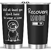 4LIEUBASMI Funny Recovery 20 oz Black Tumbler, Get Well Soon Cup - Feel Better Gifts For People In Recovery After Surgery, Chemo Patients, Cancer Gift For Sick Friends, Condolence, Divorce