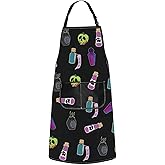 JNIAP Villain Poison Apron - Cooking Apron With Lover Gifts - Kitchen Accessories