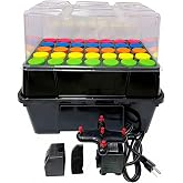 Aeroponic Cloner Machine, Cloning Machine 35 Site for Cutting Rooting Germination Kit Using 1.625 inch Neoprene Clone Inserts