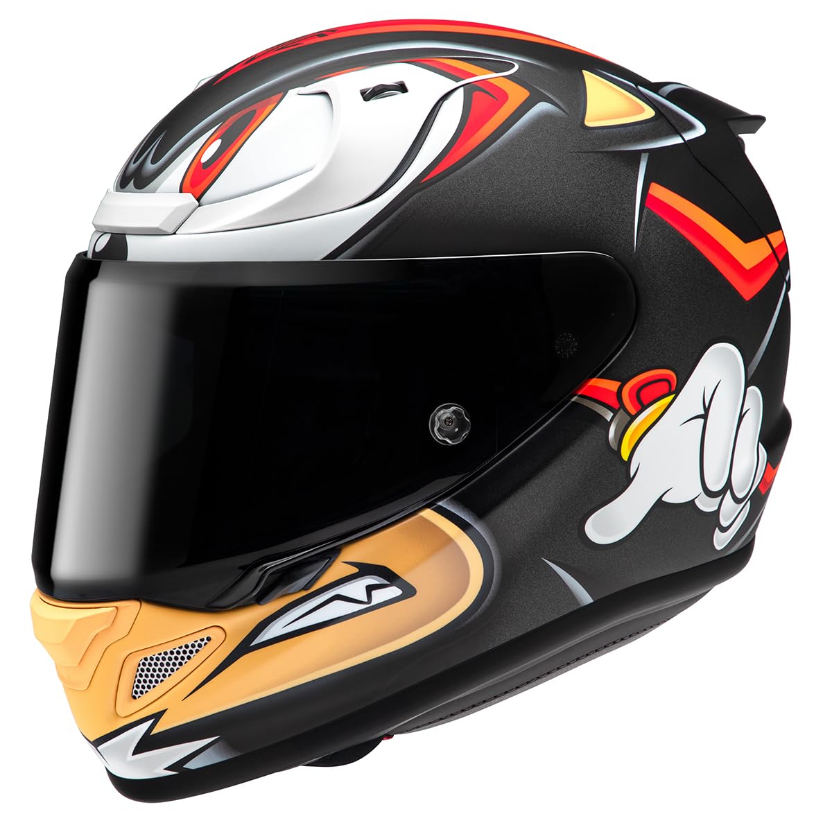 HJC, Integraler Motorradhelm RPHA 12 Shadow The Hedgehog MC1SF, XXL
