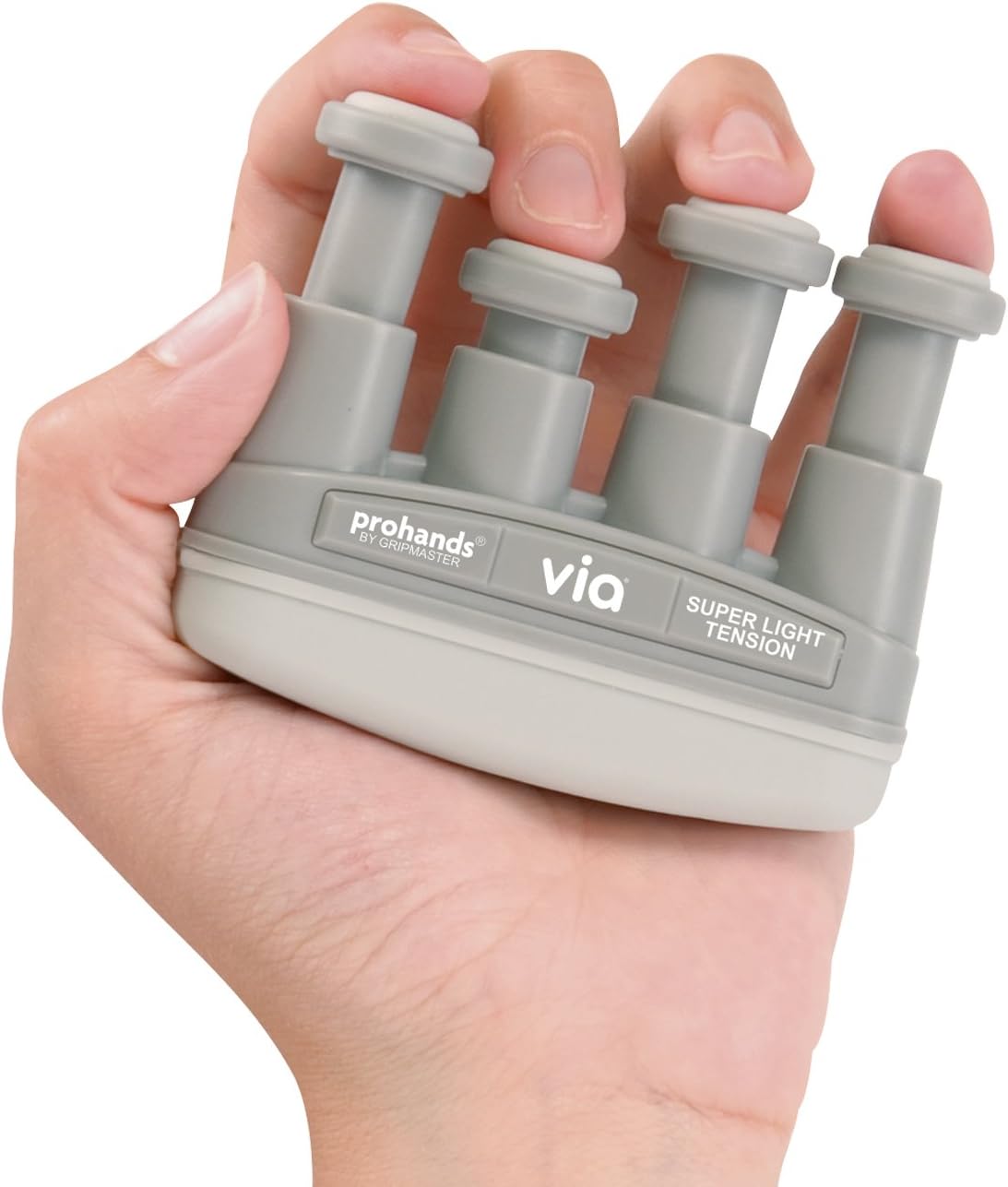 Gripmaster VIA Super Light Hand and Finger Exerciser - Cool Grey, 1lb, 1 lb - Image 4