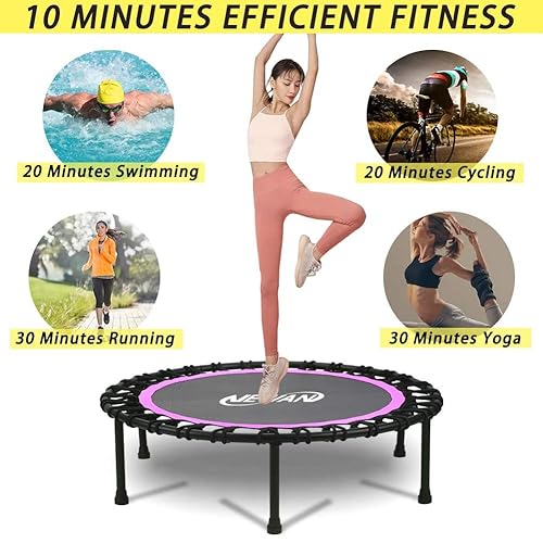 Cardio Workout 30 Minute Rebounder Workout Adjustable Handle Bar