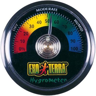 Exo Terra Dial Hygrometer PT2466 Brand Exo Terra United Kingdom