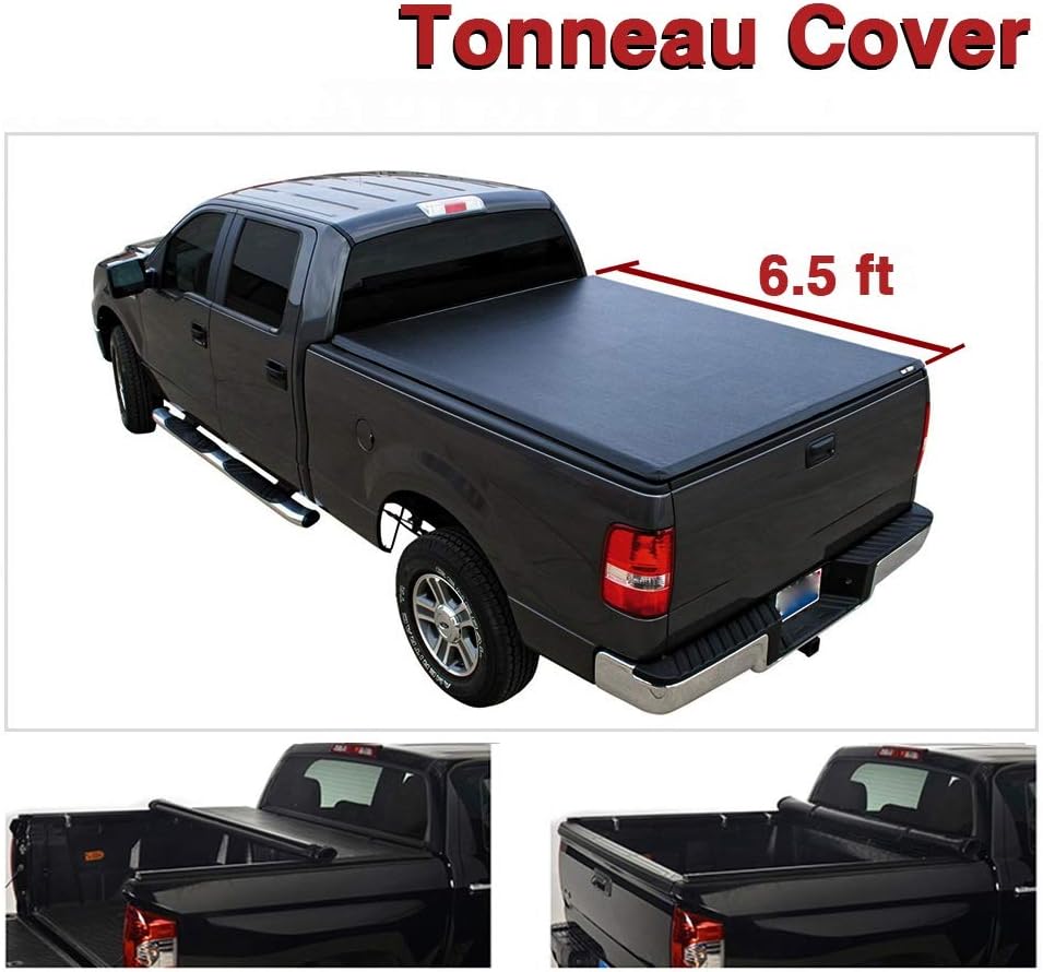 vivnsyauto 6.5ft Tonneau Cover Assembly for 9703 Ford F150