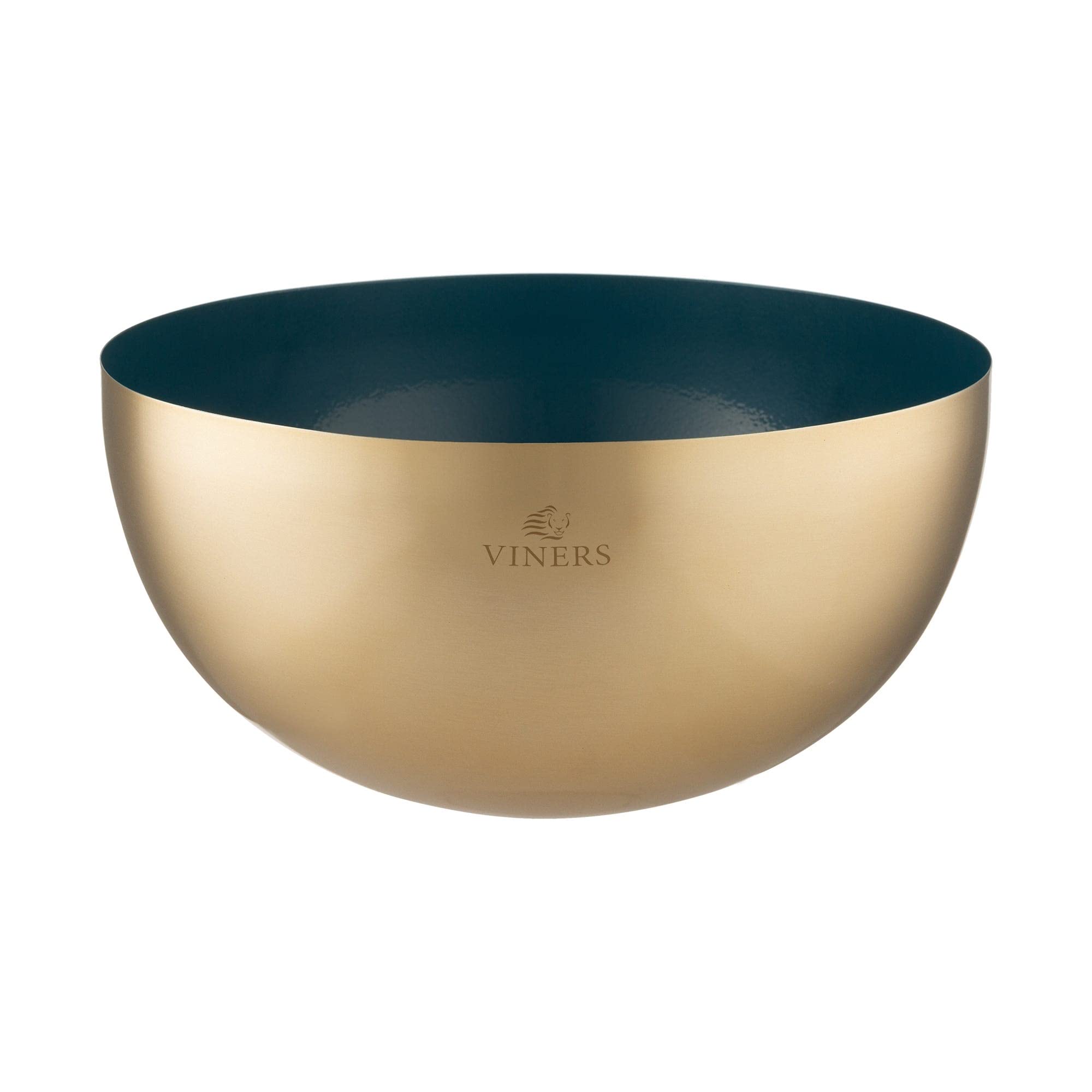 Viners Stainless Steel 2 Tone Serving Bowl 25cm Blue/Gold