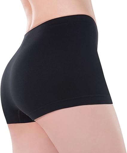 boy shorts black