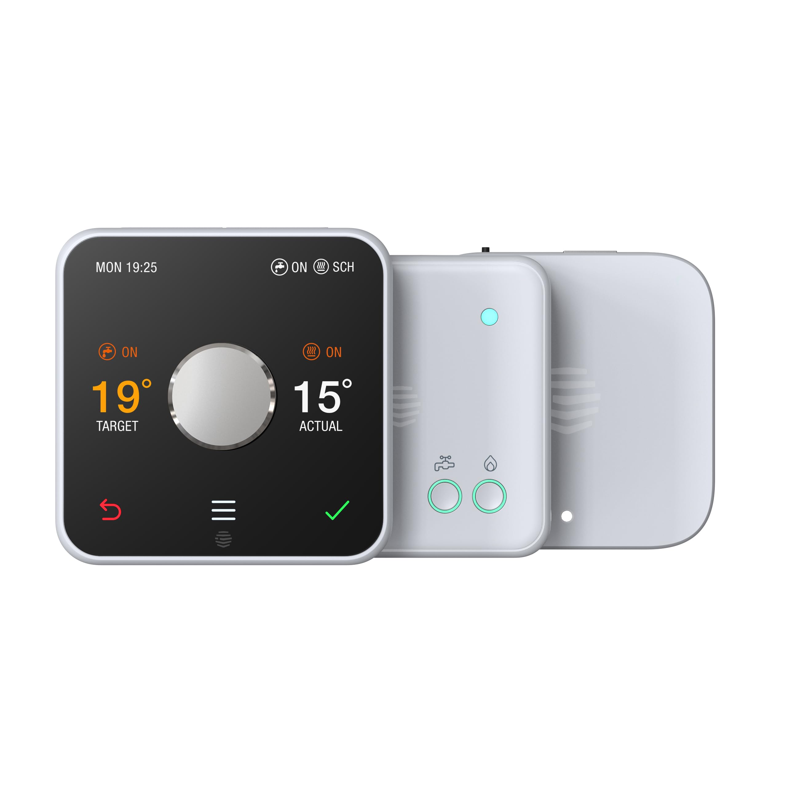 Hive Thermostat for Heating & Hot Water Control (Conventional Boilers), With Hive Nano 3 Hub, White, A Conventional Boiler is Required