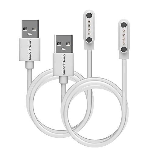 GEARPLEX Magnetic Smart Watch Charging Cable Compatible with Apple