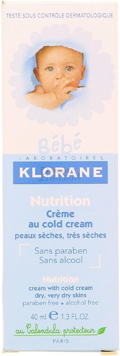 Klorane Moisturising Creams 3282779327060, 40 ml (Pack of 1)
