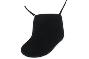 FarBoat 4/4 3/4 Violins Chinrest Pad Cotton Chin Rest Cover (Black)