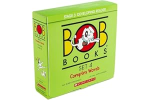 Bob Books - Complex Words Box Set of 8 Paperbacks | Decodable Phonics Books, Ages 4 and up, Kindergarten, First Grade (Stage 