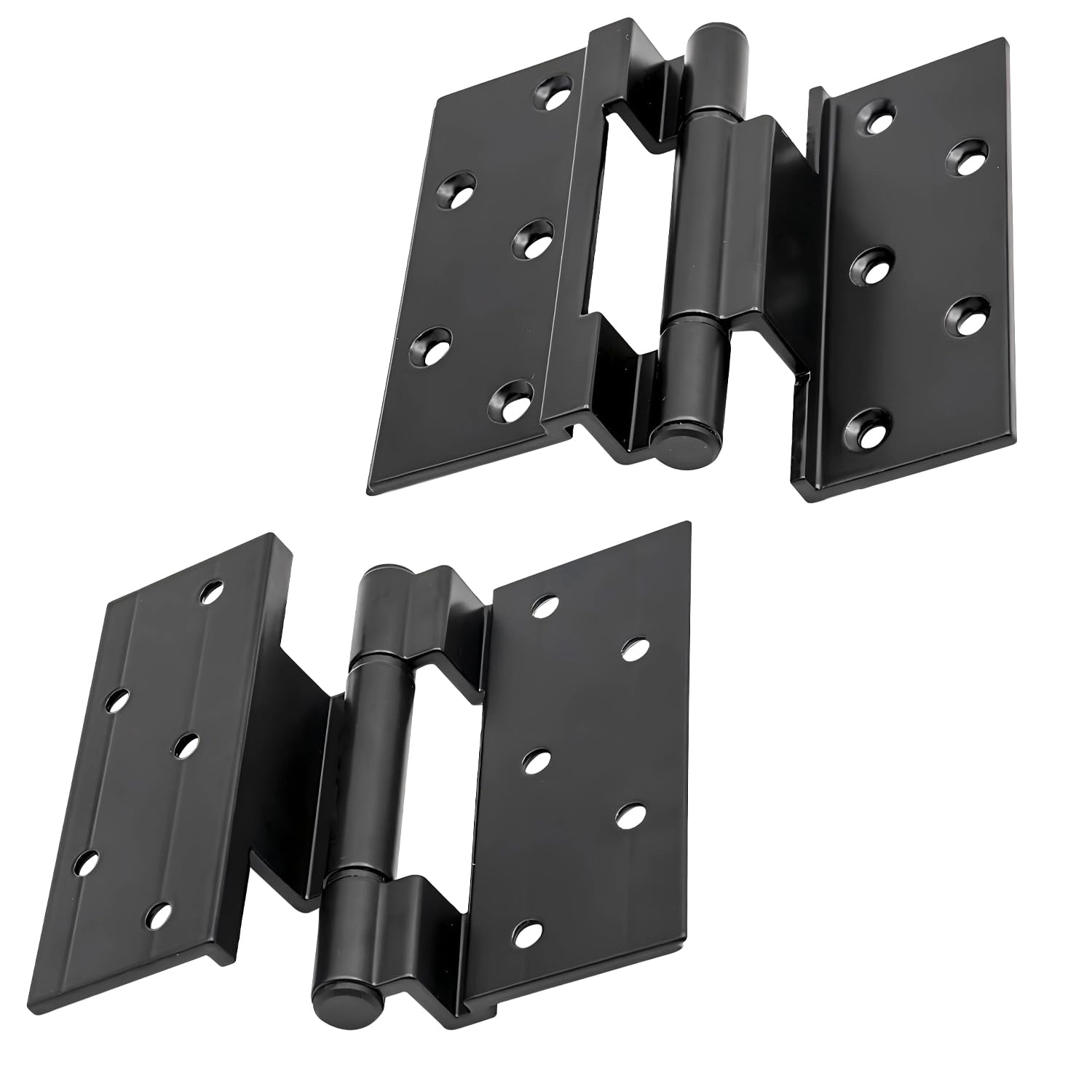 Qrity 2 PCS Casement Window Hinge, Expandable Door Hinges, Aluminum Alloy Hinges, Cupboard Hinges, #50 Aluminum Profile