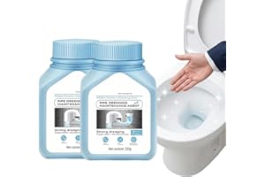 Drain Clog Remover-Shower Drain Clog Remover 320g, Kitchen Sink Unblocker Removes Hair Grease & Soap Scum Toilet Cleaner Bath