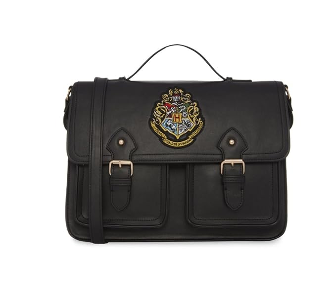Primark Ladies girls HARRY POTTER HOGWARTS SCHOOL BAG SATCHEL GYM TRAVEL PURSE BLACK SOLD BY
