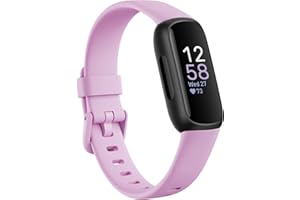 Fitbit Inspire 3 Fitness Tracker – Advanced Health Insights with Stress Management, Workout Intensity & Sleep Tracking, 24/7 