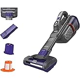 BLACK+DECKER dustbuster furbuster Pet Hair Vacuum with Motorized Pet Hair Brush, Handheld Vacuum Cordless for Home and Car, Rechargeable, Portable, Powerful Suction, AdvancedClean (HHVK515JP07)