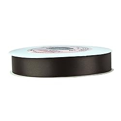 VATIN Double Face Dark Olive Satin Ribbon