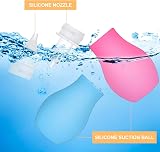 AKlamater 2 Pcs Baby Nasal Aspirator Pink Blue Baby Nose Cleaner view 4
