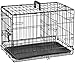 AmazonBasics Single-Door Folding Metal Dog Crate - 22 Inches