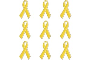 YOUR ALWAYS CHARM Yellow Ribbon Pin Hostages Israel Bring Them Home Pin Israel Pin Mental Health Awareness Pins Breast Cancer Pin Yellow Ribbon Breast Cancer Awareness Lapel Pin
