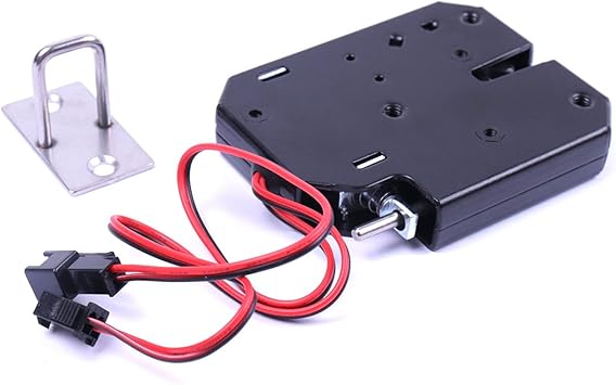 Atoplee 1pcs Dc 12v 2a Intelligent Electric Door Lock For File Cabinet Door 80mm X 60mm X 13mm Amazon Com