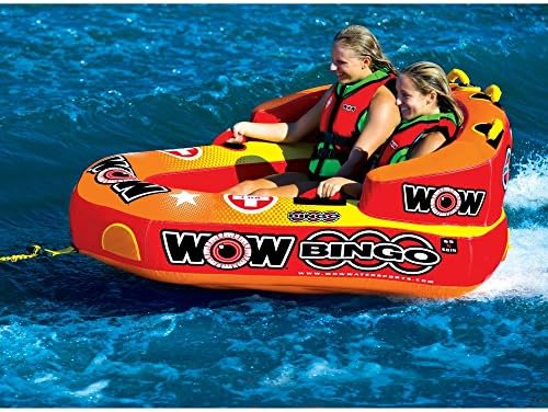 World of Watersports Wow Bingo 1-2 Person Cockpit Ski Tube