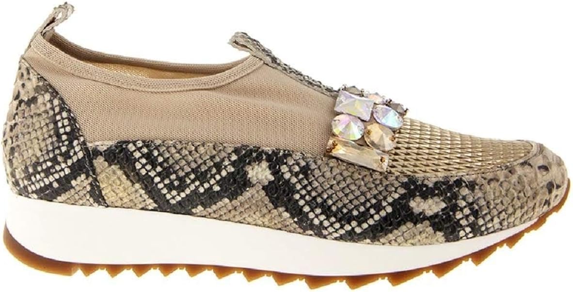 beige designer sneakers