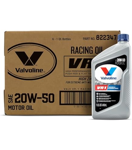 Valvoline RACING VR 1 20W-50 12本入り　長期保存品 VR1 Full Synthetic Racing Motor Oil SAE 20W-50 - Valvoline