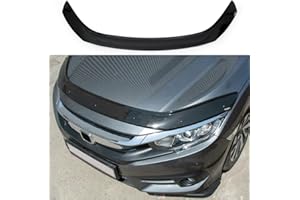 ıkc store IKC STORE For Honda Civic 10 2016 2017 2018 2019 Bonnet Protector Guard Front Bug Shield Hood Deflector Hood Stone 