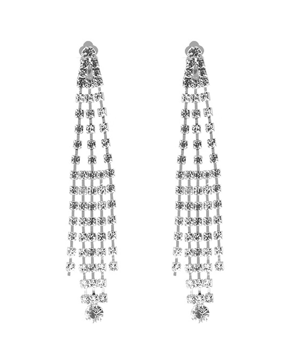Young /& Forever Girls Valentine Gifts Special Verona Collection Silver Plated Dangle Earring