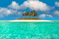 Tropical Wall Art Caribbean Paradise Turquoise