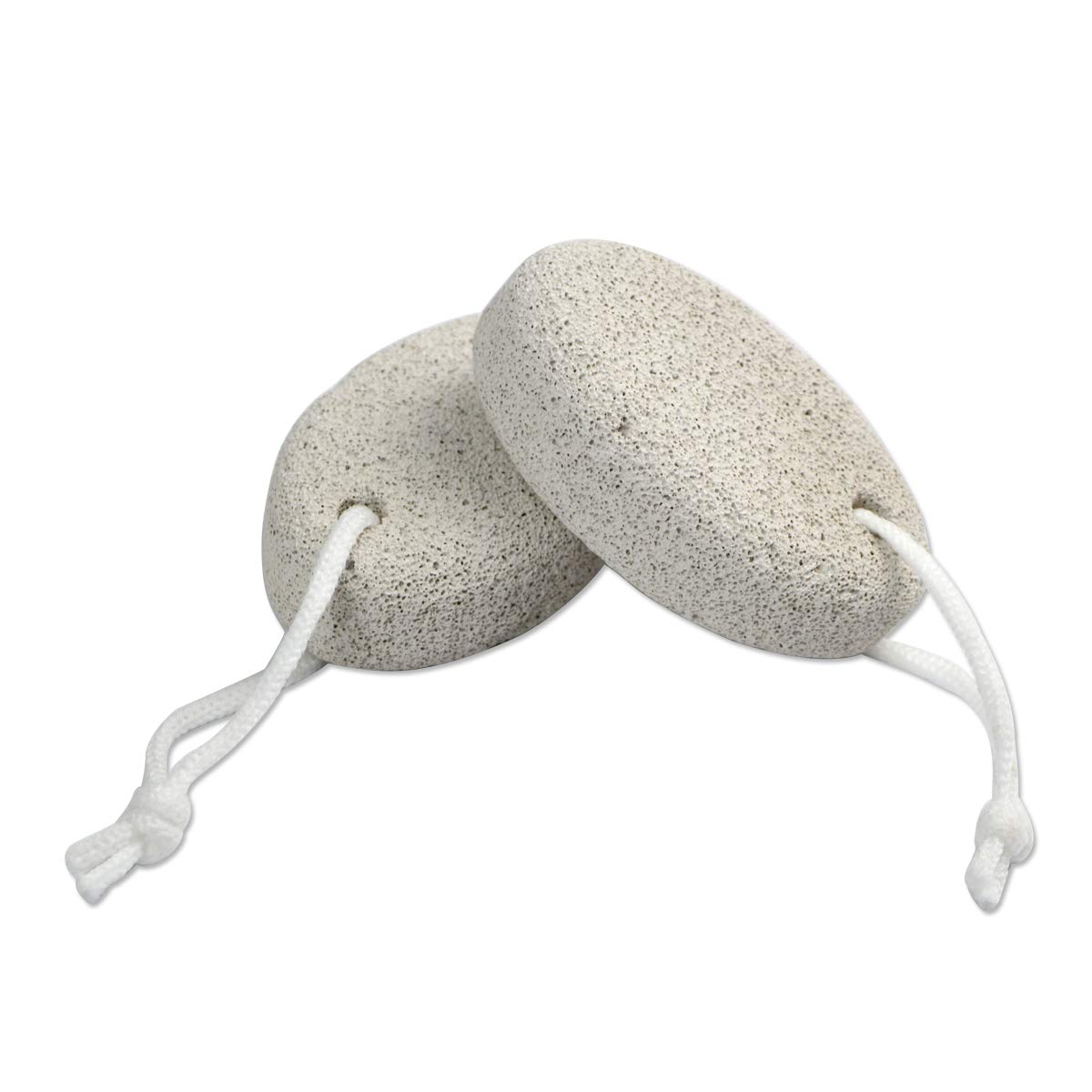 DEELING STYLE 2 Pack Foot Pumice Stone for Feet Hard Skin Callus Remover and Scrubber: Beauty