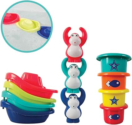 Ludi Coffret De Jeu D Eau Pour S Amuser A L Heure Du Bain Des 10