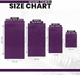 GC GAVENO CAVAILIA Fade Resistant Bath Towels 700 GSM Purple 4PK view 4