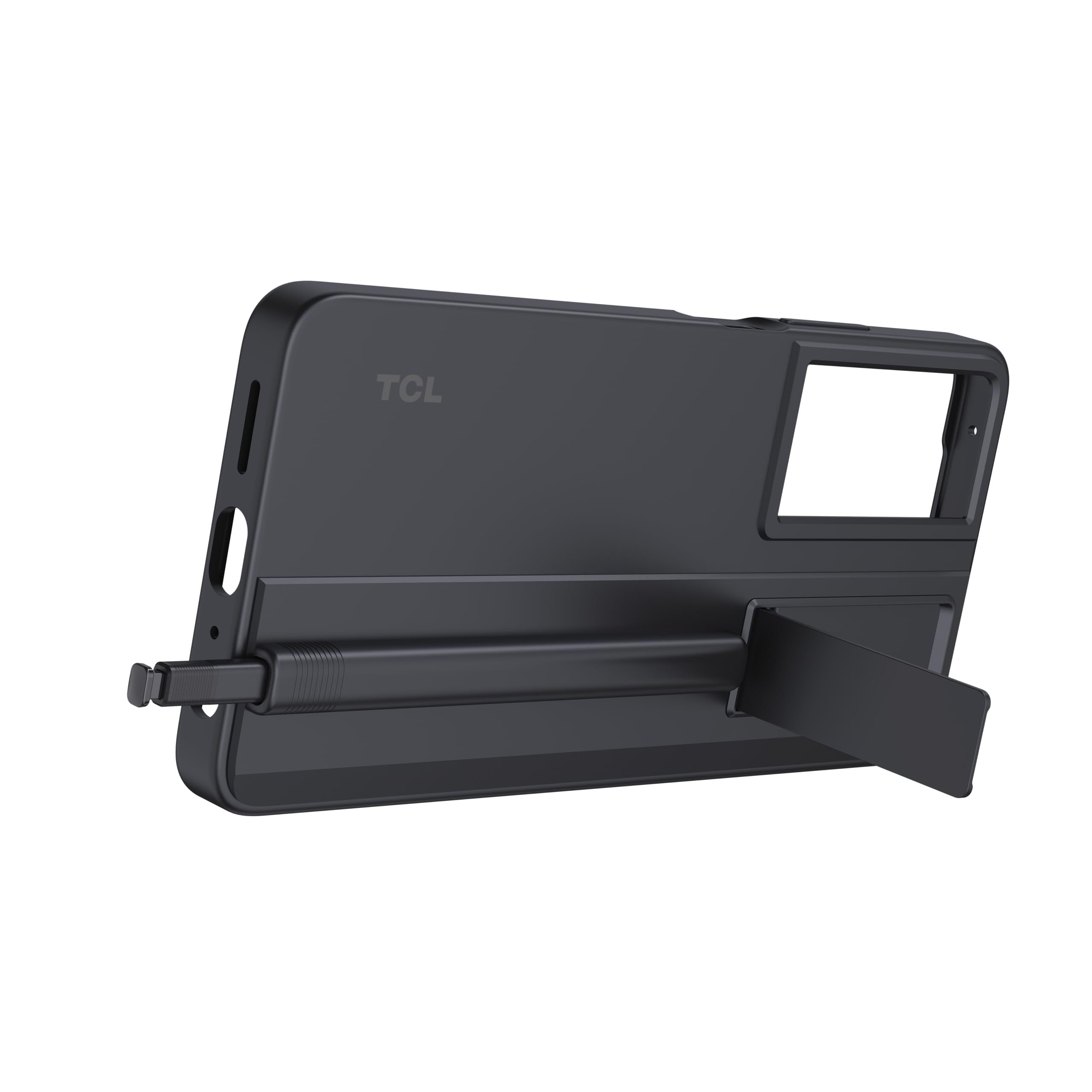 TCL Original TCL 40NXTPAPER Case + Stylus Pen Case with Built in Stand for Convenient Viewing of Multimedia Contents Case Cover Includes Useful Stylus Holder