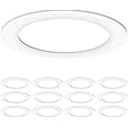 Sunco 12 Pack Goof Rings For Recessed Light Fixture Living Room Can Light Goof T | Australia - View #10