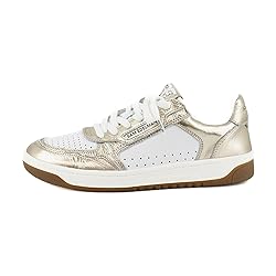 Sam Edelman Women's Harper Sneaker Gold Leaf/White