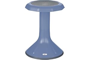 ECR4Kids ACE Active Core Engagement Wobble Stool, 18-Inch Seat Height, Flexible Seating, Powder Blue