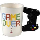Puckator Game Controller Handle Mug Games Game Over Gaming Mug Console Remote